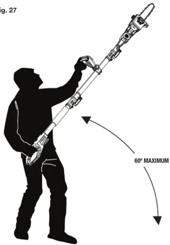 Sun Joe 24VPS8CT - Proper Cutting Stance - 1