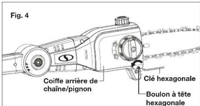 Sun Joe 24VPS8CT - Pose et remplacement du guide-chaine et de la chaîne de sciage - 1