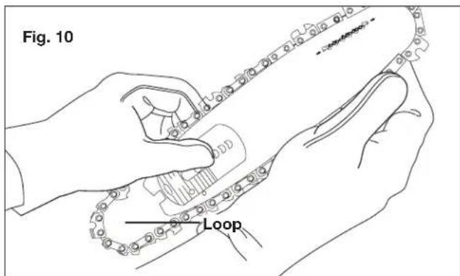 Sun Joe 24VPS8CT - Installing/Replacing Guide Bar + Cutting Chain - 8