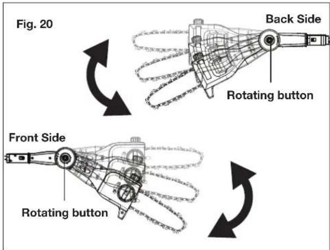 Sun Joe 24VPS8CT - Adjusting the Multi-Angle Head - 2