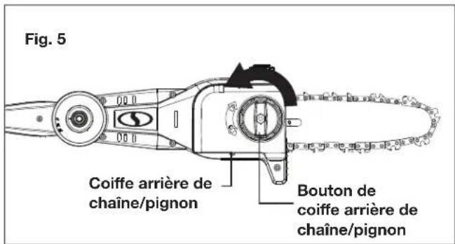Sun Joe 24VPS8CT - Pose et remplacement du guide-chaine et de la chaîne de sciage - 2