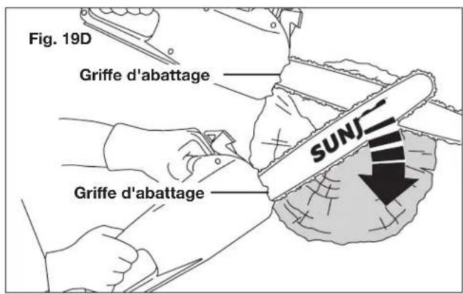 Sun Joe SWJ701E - Tronçonnage d'une grume - 4