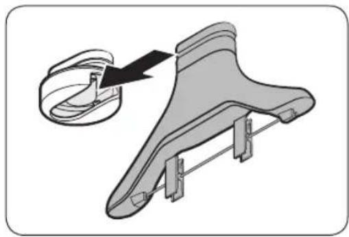 SAMSUNG DF10A9500CG - Rotating Hanger Kit (applicable models only) - 1