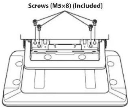 ALPINE iLX705S453B - Install the display unit (iLX-F905D/ iLX-F115D) - 2
