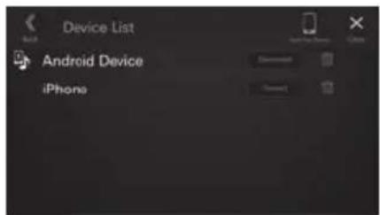 ALPINE iLX705S453B - Herstellen der Verbindung zu einem Bluetooth-kompatiblen Gerät (Pairing) - 3