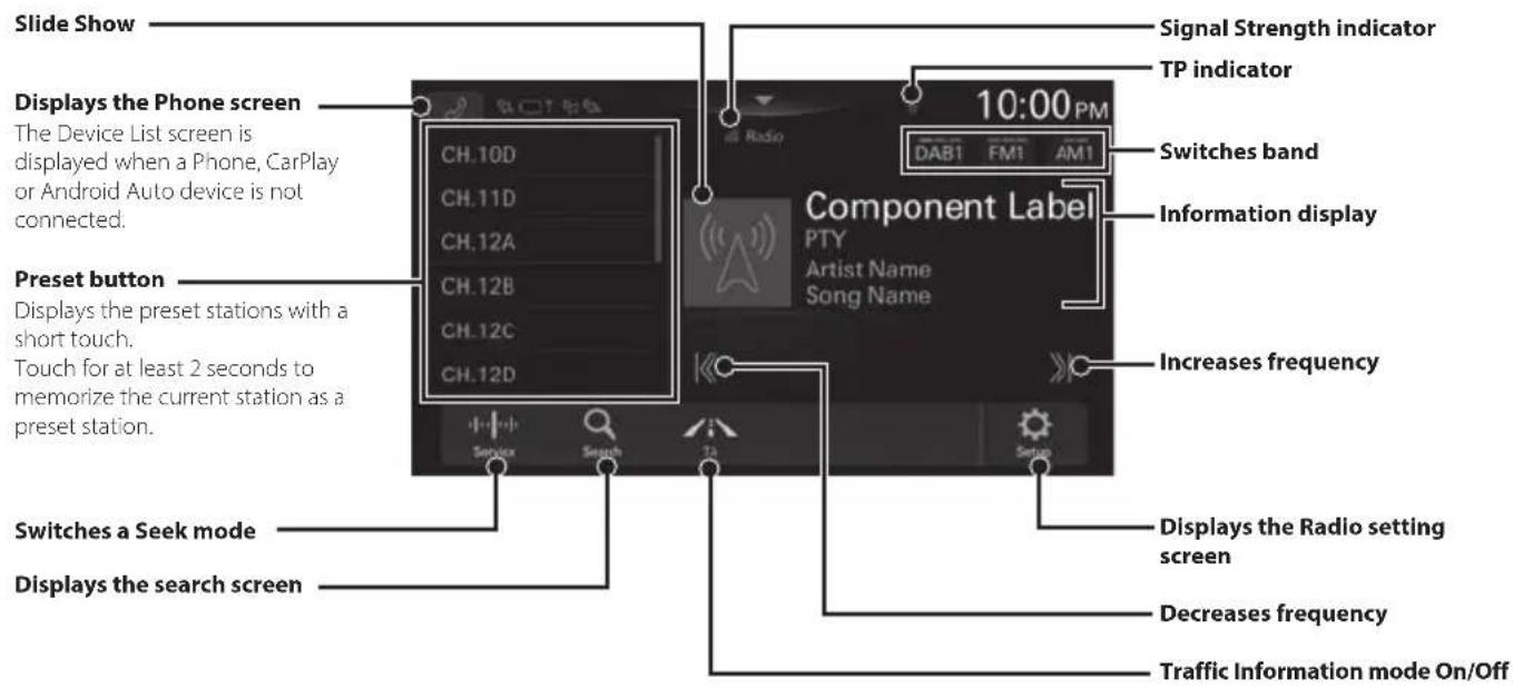 ALPINE iLX705S453B - DAB/DAB+/DMB Operation - 1