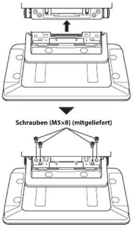 ALPINE iLX705S453B - Installieren des Displays (iLX-F905D/ iLX-F115D) - 1