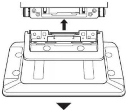 ALPINE iLX705S453B - Installation de l'unité d'affichage (iLX-F905D/iLX-F115D) - 1