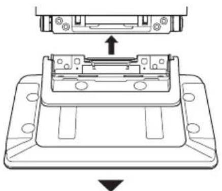 ALPINE iLX705S453B - Install the display unit (iLX-F905D/ iLX-F115D) - 1