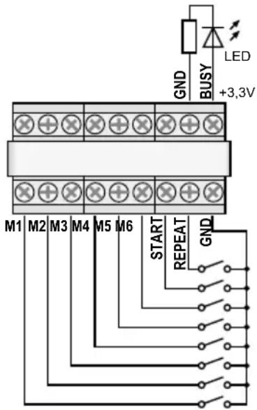 Monacor PA1120DMT - Bericht afstandsbediend opvragen - 1