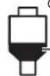 TECHNICS SL100C - Turn the stylus pressure control until "0" comes to the centre line of the rear of the tone arm. - 1