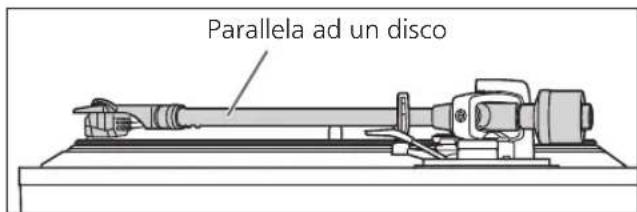 TECHNICS SL100C - - Quando non si conosce l'altezza della cartuccia (A) o quando non si utilizza la consortiglia portatestina in dotazione - 1