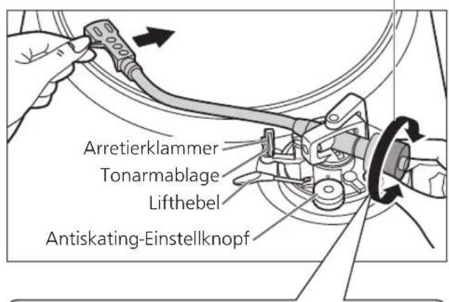 TECHNICS SL100C - Vorbereitung - 2