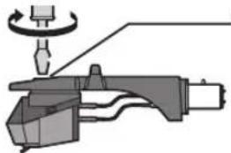 TECHNICS SL100C - Anbringen des Tonabnehmers - 4