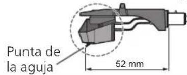 TECHNICS SL100C - Colocacion del cartucho - 2