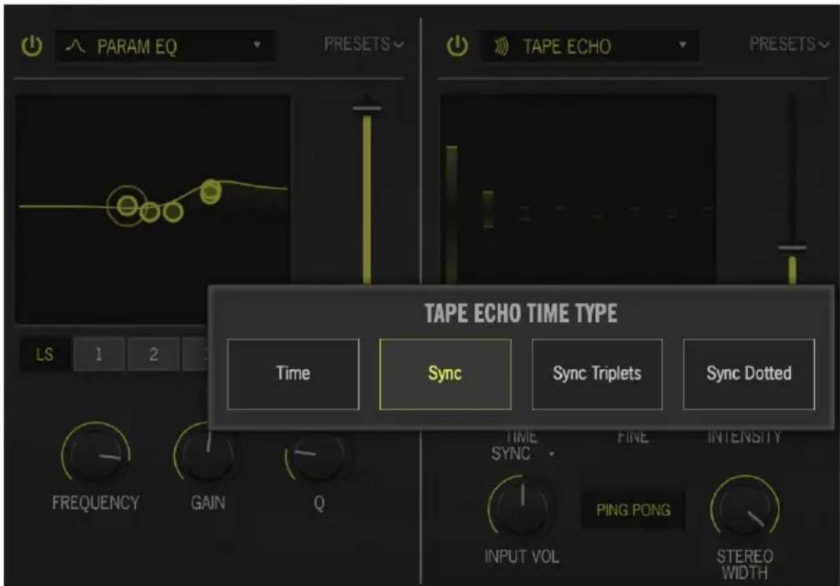 Arturia KORG MS20 V - FX sync [synchronisation des effets] - 1