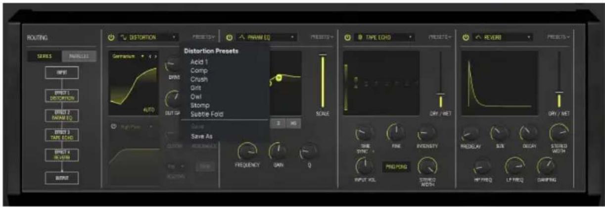 Arturia KORG MS20 V - Routage d'effets - 1