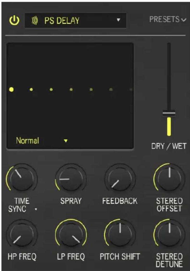 Arturia KORG MS20 V - Pitch shift delay [delay à variation de hauteur] - 1