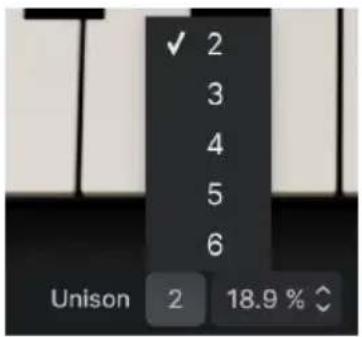 Arturia KORG MS20 V - Oscillator 2 possède les contrôles suivants : - 1