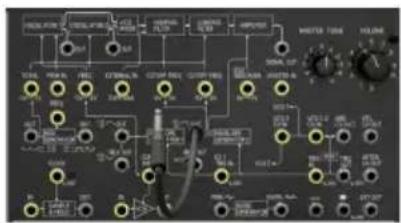 Arturia KORG MS20 V - Créer une connexion avec un câble - 1