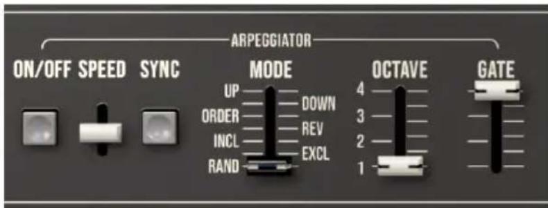 Arturia CS80 V4 - Arpeggiator - 1