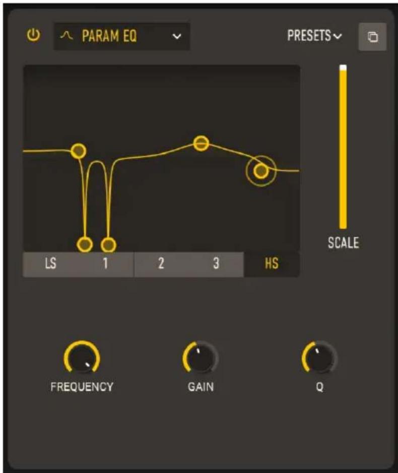 Arturia CS80 V4 - Égaliseur paramétrique - 1