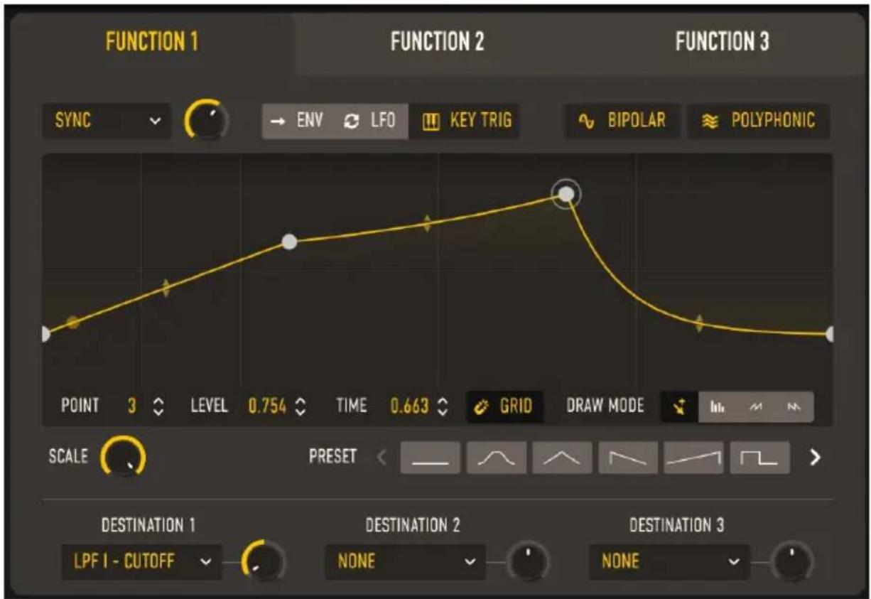 Arturia CS80 V4 - Functions [Fonctions] - 1