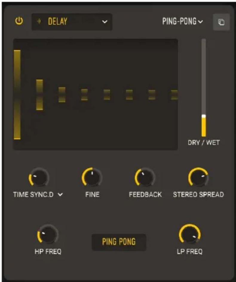 Arturia CS80 V4 - Delay - 1