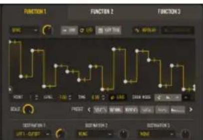 Arturia CS80 V4 - Le visualisateur de fonction - 3