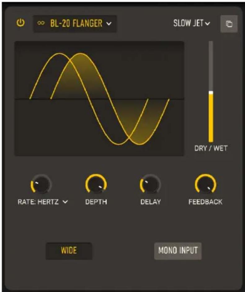 Arturia CS80 V4 - Flanger - 2