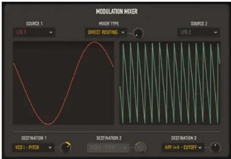 Arturia CS80 V4 - Direct routing [Routage direct] - 1