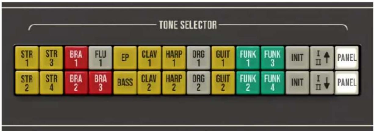 Arturia CS80 V4 - Sélecteur Tone - 1