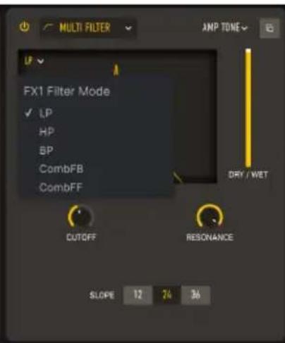 Arturia CS80 V4 - Filtre Multi - 2