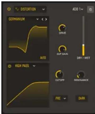 Arturia CS80 V4 - Distortion - 1