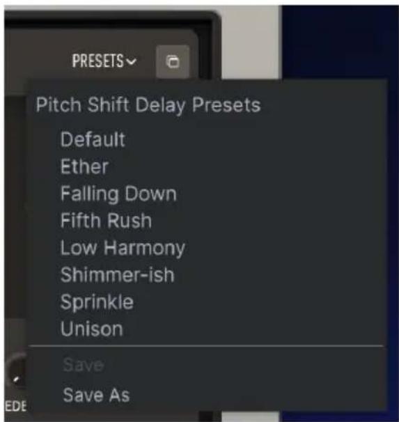 Arturia CS80 V4 - Presets et copie d'effets - 1