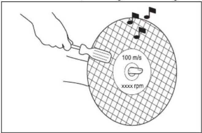HUSQVARNA K 1270 II Rail - To examine a bonded abrasive cutting blade - 2