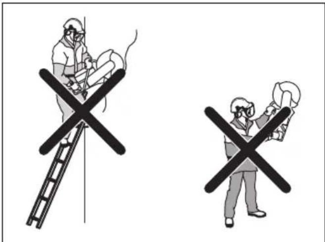HUSQVARNA K 1270 II Rail - Basic working techniques - 9