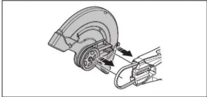 HUSQVARNA K 1270 II Rail - Het zaagblad monteren - 14