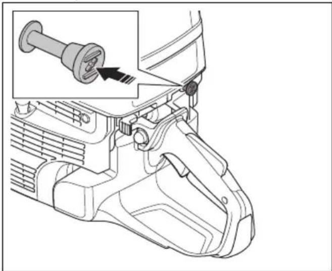 HUSQVARNA K 1270 II Rail - To start the product with a cold engine - 10