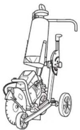 HUSQVARNA K 1270 II Rail - Radsatz - 2