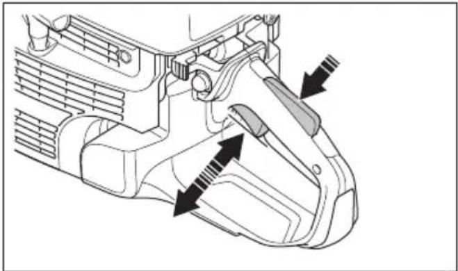 HUSQVARNA K 1270 II Rail - Gashendelvergrendeling - 3