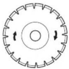 HUSQVARNA K 1270 II Rail - Disques diamantés - 3