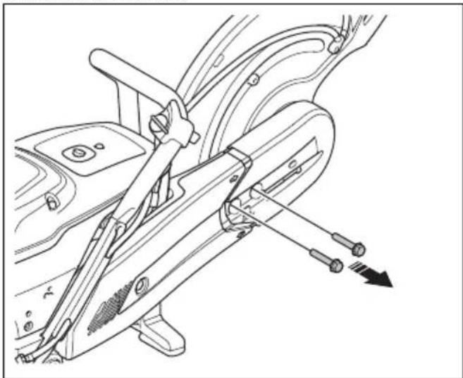 HUSQVARNA K 1270 II Rail - To replace the drive belt - 4
