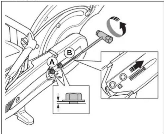 HUSQVARNA K 1270 II Rail - De aandrijfriem vervangen - 3