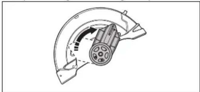 HUSQVARNA K 1270 II Rail - Het zaagblad monteren - 13