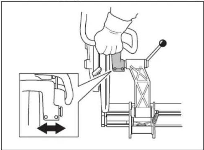 HUSQVARNA K 1270 II Rail - To use the rail fixture - 4