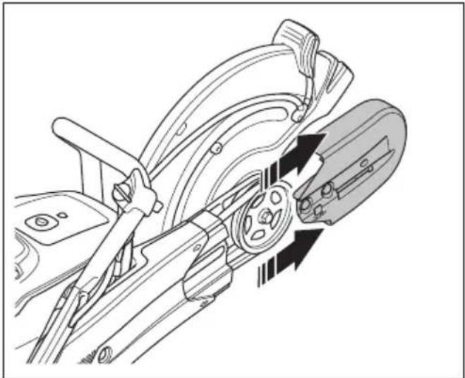 HUSQVARNA K 1270 II Rail - So ersetzen Sie den Treibriemen - 5