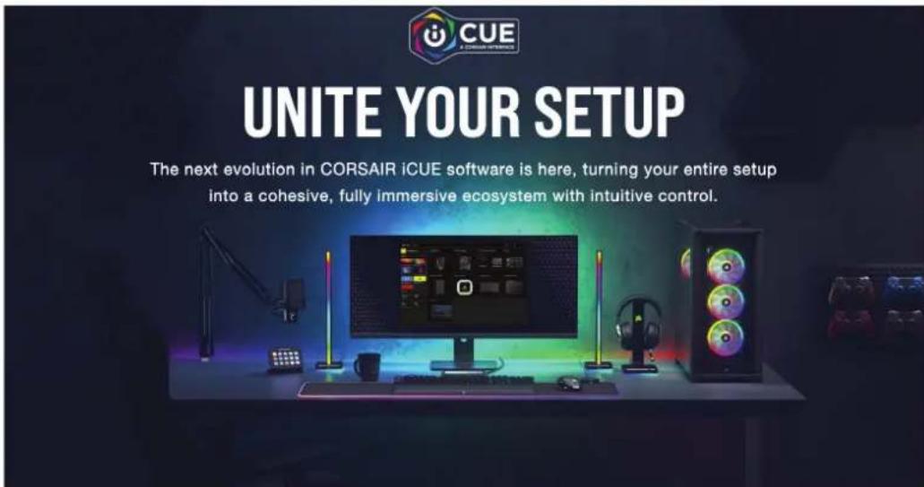 CORSAIR iCUE LC100 - Instalar o iCUE - 1