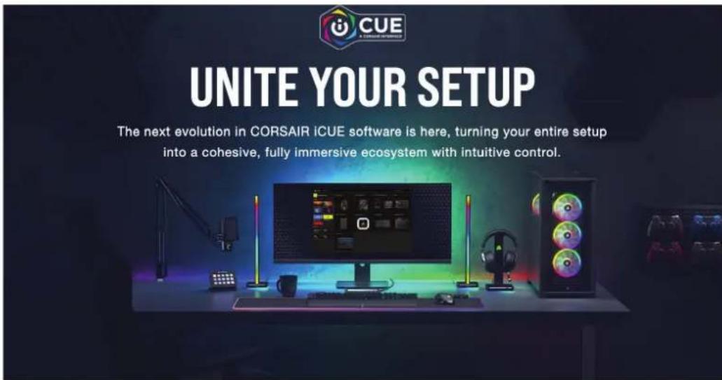 CORSAIR iCUE LC100 - Instale iCUE - 1