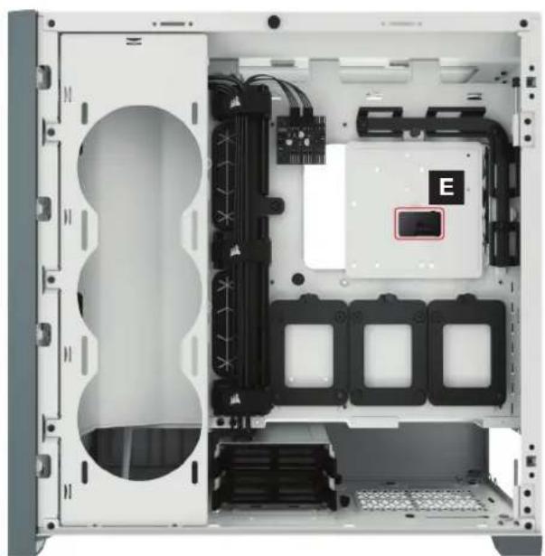 CORSAIR iCUE LC100 - Монтаж модуля Lighting Node PRO (только в начальном комплекте) - 1